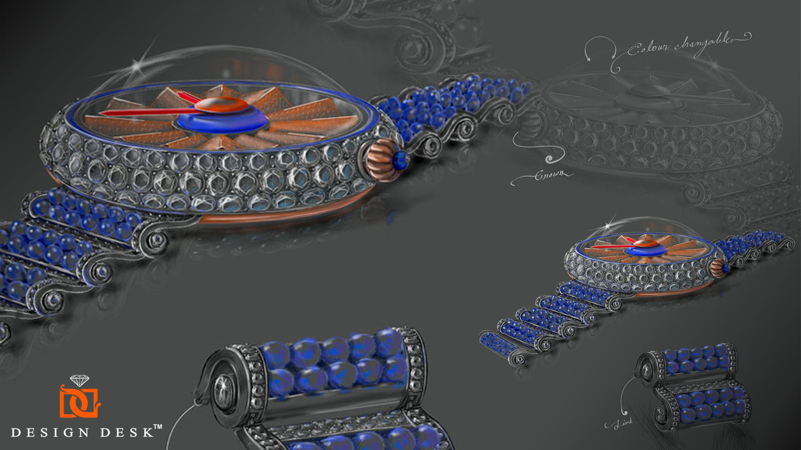 Watch Design Illustration