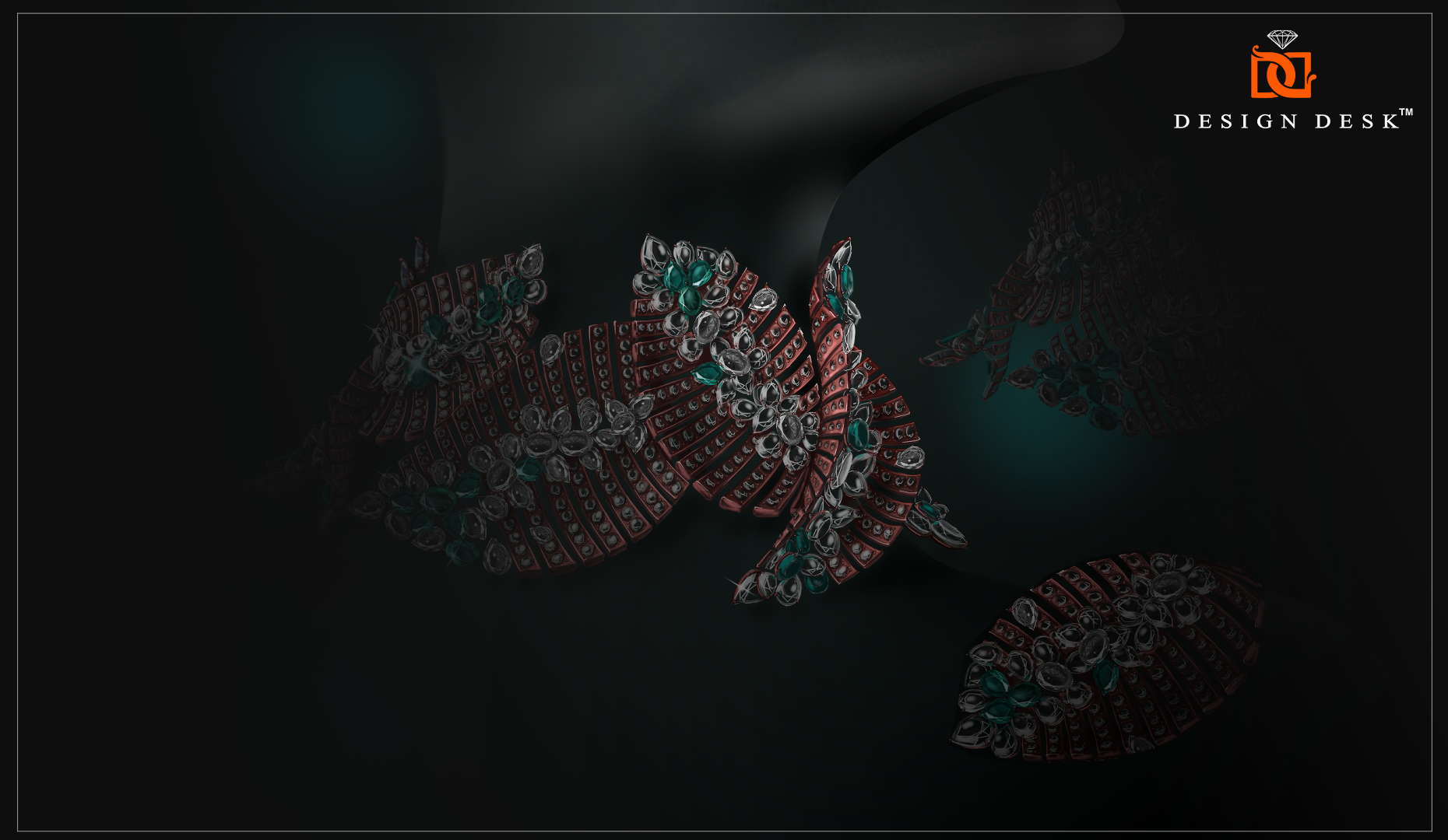 Choker Design Inspired by Leaf